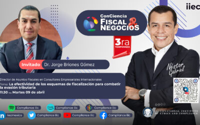 [Con]Ciencia Fiscal&Negocios – 3TP15 Acciones de fiscalización vs Evasión Fiscal • 🎙️Jorge Briones