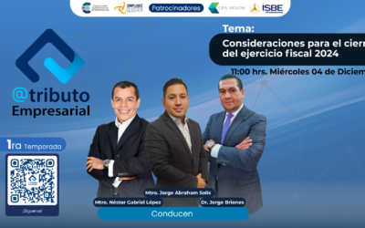 [Æ]AtributoEmpresarial – 1TP8 Consideraciones para el cierre del ejercicio fiscal 2024