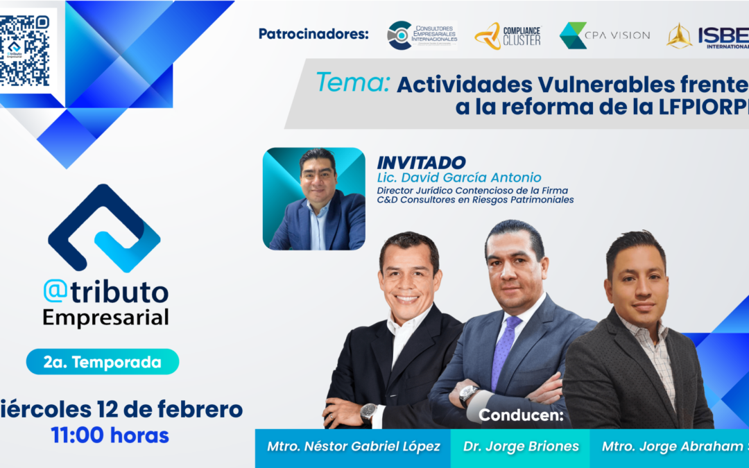 [Æ]AtributoEmpresarial – 2TP3 Actividades Vulnerables frente a la reforma de la LFPIORPI